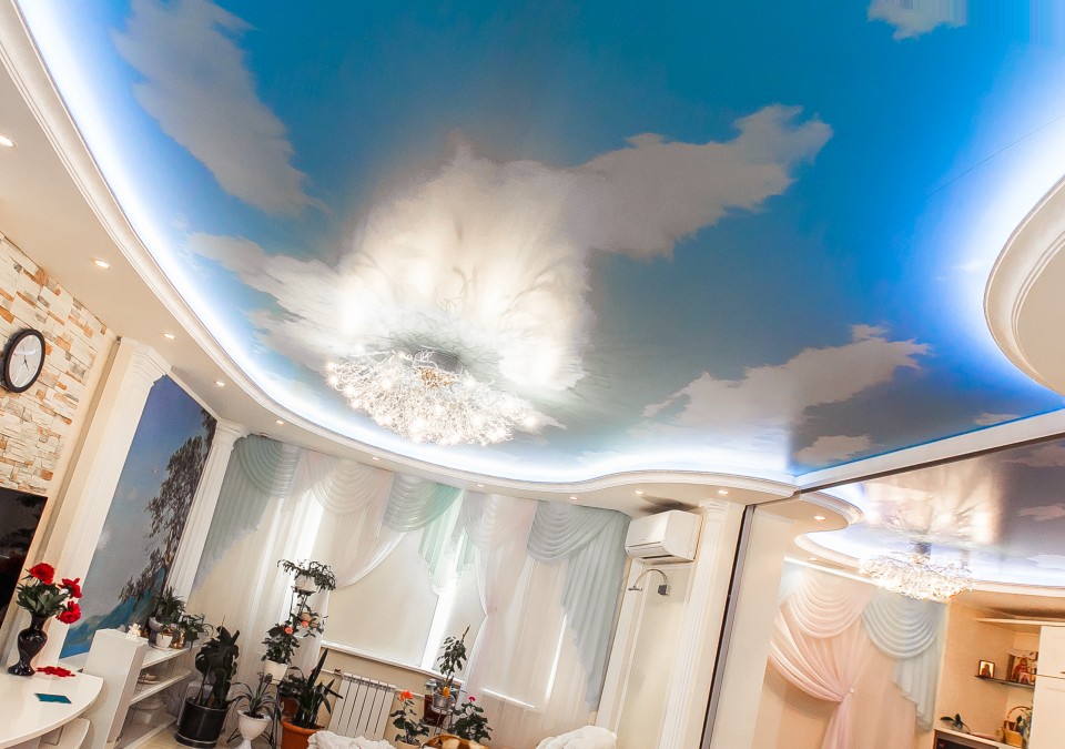 Заказать потолок с фотопечатью в г. Кулебаки